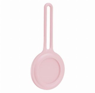 Lippa Holder with Strap for AirTag and Smart Finder – Pink