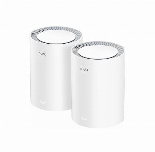Cudy Mesh Solution M3000 (2-Pack) AX3000 Gigabit Wi-Fi 6 2.5G White - Mesh-system