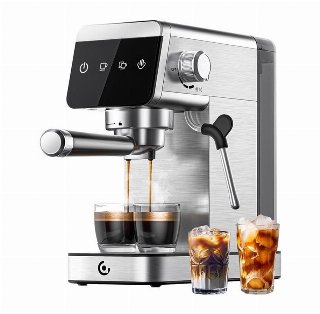 AMZCHEF CE-AZ-EM1501-SV Piston Coffee Maker