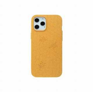 Pela Eco-friendly iPhone 12 Pro Max case with engraved honeybee motif