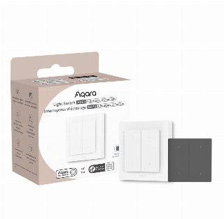 Aqara Light Switch H2 EU (4 Buttons 2 Channels) - Smartkontakt