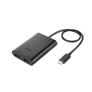 I-Tec USB-C Dual 4K/60Hz (single 8K/30Hz) HDMI Video Adapter - Dockingstation - for laptop