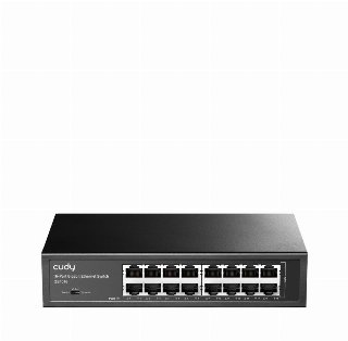 Cudy GS1016 16-Port Gigabit Unmanaged Switch - Switch - 16 porte - ikke administreret