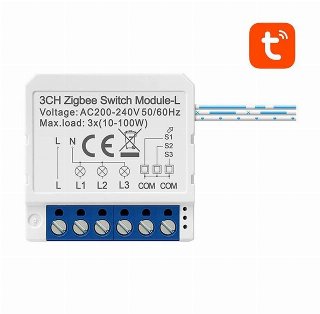 Avatto Smart Switch Module ZigBee LZWSM16-W3 No Neutral TUYA
