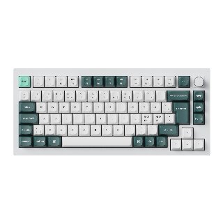 Keychron Q1 HE 75% Kablet og trådløs Gateron Double-Rail Magnetic Nebula Nordisk - 2.4 GHz - QWERTY Nordisk
