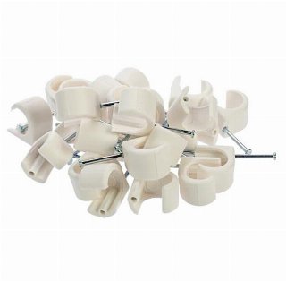 Nordic Quality Cable Clips round 14-20mm