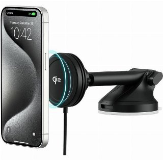 iOttie Velox MagSafe Qi2 Wireless Dash & Windshiel - Trådløs opladerholder til bil
