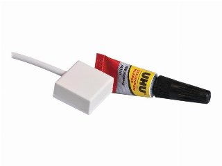 ABUS Potential-free Glass Breakage Detector with Adhesive - gas sensor