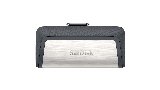 SanDisk Ultra Dual 128GB USB-A / USB-C Sort, Sølv - USB flashdrive