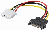 Pro PC power cable/adapter SATA female to 5.25 inch female