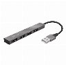 Trust Halyx Aluminium 4-Port Mini USB Hub USB hub
