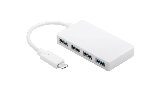 MicroConnect Connect - Hub - 4 porte