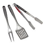 Char-Broil COMFORT GRIP 3 PIECE TOOLSET - Grillbestiksæt