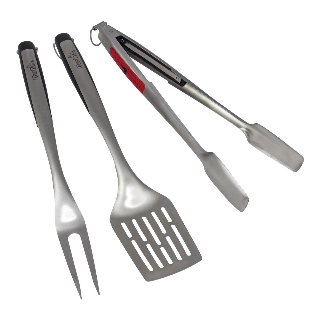 Char-Broil COMFORT GRIP 3 PIECE TOOLSET - Grillbestiksæt