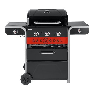 Char-Broil Hybridgrill Gas2Coal 2.0 - Gas- og kulkombination