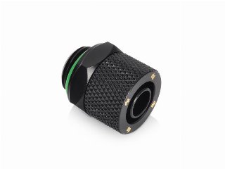 Bitspower G1/4" Matt Black Compression Fitting For ID 8MM OD 11MM Tube - Flydende kølesystem kompressionsarmatur - for ID 8 mm OD 11 mm tube