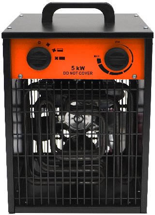 Home>it Industrial Fan Heater with 2 Steps 400V 5000W - Varmeventilator