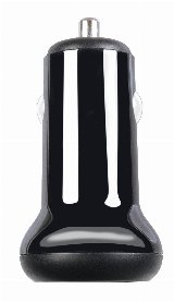 Vivanco 1xUSB-C PD / USB-A biloplader 2x24W Sort - Bilstrømsadapter