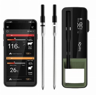 HerQs Double Max (2-pack) - Stegetermometer
