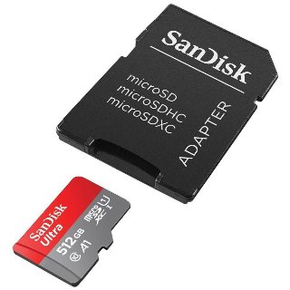 SANDISK Ultra microSD/SD - Flashhukommelseskort
