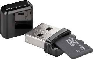 Pro Card reader USB 2.0 - Kortlæser - ekstern