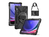 Insmat RUGGERED ARMOR GALAXY TAB S9 FE - Bagsidecover til tablet