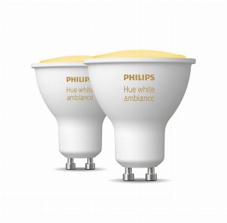 Philips Hue White ambiance GU10 intelligent spotpære (2-pak)