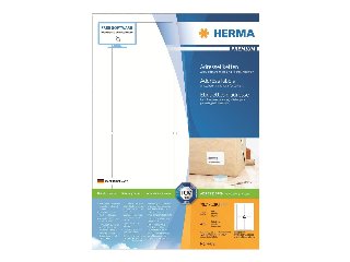 HERMA Premium Laminerede adressemærkater 139.7 x 78.7 mm 400etikette(r)