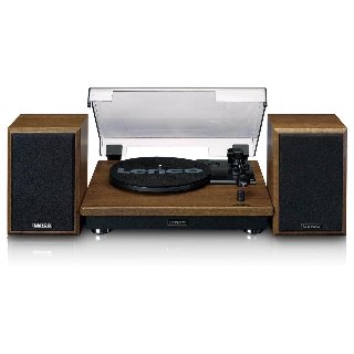 Lenco Turntable with BT and 2 external speakers