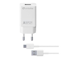 CELLULAR Line Adaptive Fast Charger Kit - Strømforsyningsadapter