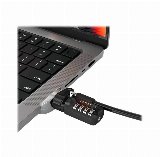 Compulocks MacBook Pro M1 14-inch Lock Adapter With Combination Lock - Adapter til låsning af slot for sikkerhed