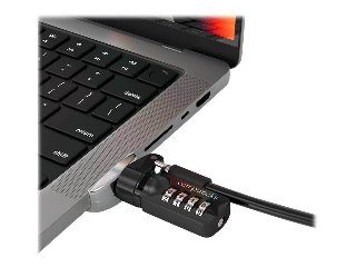 Compulocks MacBook Pro M1 14-inch Lock Adapter With Combination Lock - Adapter til låsning af slot for sikkerhed