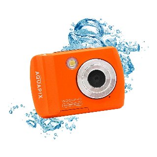 Easypix Aquapix W2024 Splash Orange - Digitalkamera - 720p - kompakt