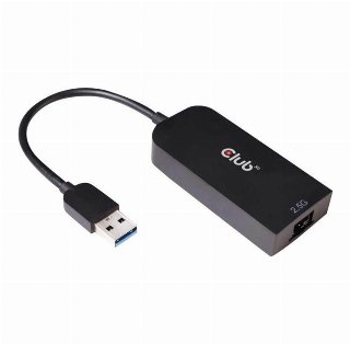 Club 3D CAC-1420 USB 3.2 Gen1 Type-A to RJ45 2.5Gbps Network Adapter - Netværksadapter
