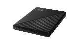 WD My Passport 2TB Sort - Harddisk - ekstern (bærbar)