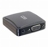 C2G VGA + 3.5mm to HDMI Adapter Converter