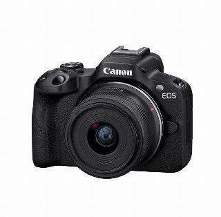 Canon EOS R50 + RF-S 18-45mm F4.5-6.3 IS STM - Digitalkamera - 4K - spejlløst system