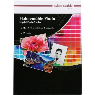 Hahnemühle Digital FineArt Photo Glossy Fin kunst-fotopapir A4 (210 x 297 mm) 25ark 10641920