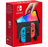 Nintendo Switch OLED Neon Blue/Neon Red - Spilkonsol