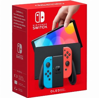Nintendo Switch OLED Neon Blue/Neon Red - Spilkonsol