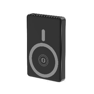 Gembird 15 W Magnetic wireless powerbank with LCD 10000 m - Trådløs power bank