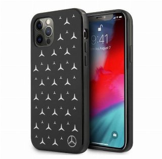 Mercedes Silver Stars Pattern Case for iPhone 12 Pro Max