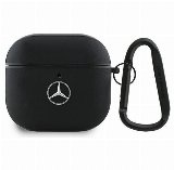 Mercedes Leather Metal Logo Case for AirPods 4