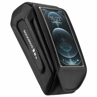 Rockbros 30120064001 waterproof frame bicycle bag with phone cover
