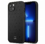 Mercedes Leather Stars Pattern Case for iPhone 13 mini