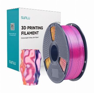Sunlu PLA+ Silk Tri-Color Filament (red yellow a