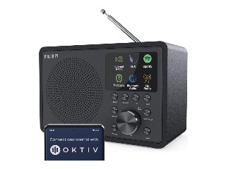 Majority Touro Bluetooth Internet + DAB+ RadioBlue - DAB+ radio