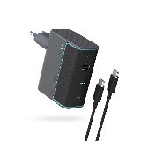 CUKTECH CUKAD1003EUG GaN 100W Wall Charger 2 x USB-C 1 x USB-A with USB-C Cable