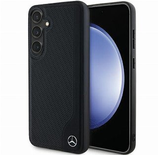 Mercedes Leather Debossed Line MagSafe Case for Samsung Galaxy S24+