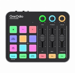 OneOdio Solocaster Audio Mixer and Sound Card
